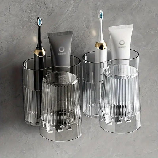Multi-Purpose Luxury Toothbrush Holder